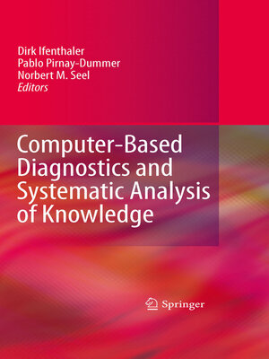 cover image of Computer-Based Diagnostics and Systematic Analysis of Knowledge